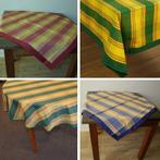 Tafelkleed tafellaken Scott vierkant 90x90 cm div. kleuren, Ophalen of Verzenden, Nieuw, Binnen