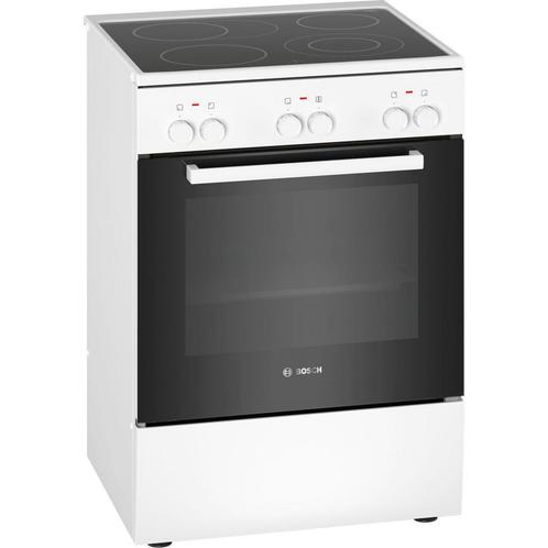 Bosch HKA090220 | keramisch fornuis | 60 cm, Witgoed en Apparatuur, Fornuizen, Vrijstaand, 4 kookzones, Energieklasse A of zuiniger
