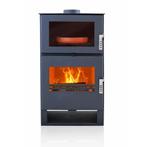 MaxxHome Moderne houtkachel met oven - 9 kW - 53x42x100cm..., Doe-het-zelf en Verbouw, Verzenden, Nieuw