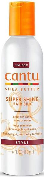 Cantu Shea Butter Super Shine Silk 6oz., Sieraden, Tassen en Uiterlijk, Uiterlijk | Haarverzorging, Nieuw, Verzenden