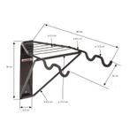 Inklapbare wandhouder “L” Wandbeugel voor fiets, Ophalen of Verzenden, Nieuw