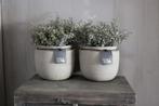 STILL ronde pot neck Taupe 17 x 20 cm, Huis en Inrichting, Woonaccessoires | Vazen, Ophalen of Verzenden, Nieuw