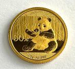 China. 50 Yuan 2017 - Panda - 3 g