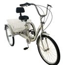 Fiets Volwassenen Driewieler | Wit | Scherpe Prijs, Fietsen en Brommers, Fietsen | Driewielfietsen, Ophalen of Verzenden, Nieuw