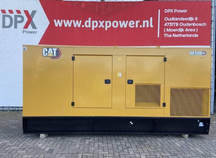 CAT DE500GC - 500 kVA Stand-by Generator - DPX-18220, Zakelijke goederen, Machines en Bouw | Aggregaten, Ophalen of Verzenden