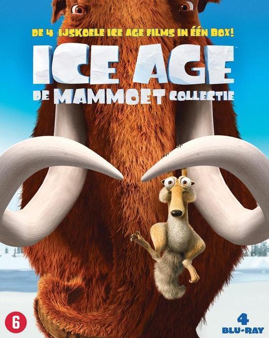 Ice Age 1 t/m 4: De Mammoet Collectie (Blu-ray) (Losse Delen, Cd's en Dvd's, Blu-ray, Verzenden