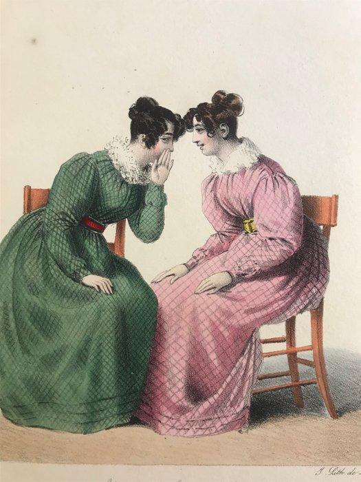 Jean Gabriel Scheffer / Granville / Traviès - Scènes de, Antiek en Kunst, Antiek | Boeken en Bijbels