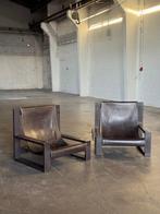 Sonja Wasseur - Fauteuil - Hout, Leder - Brutale stoelen
