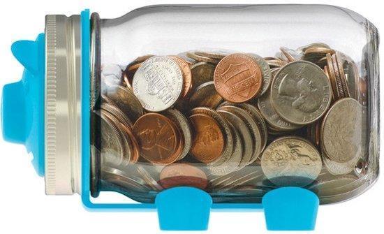 Jar Ware Spaarpot - Voor Mason Jars - Herbruikbare &amp;, Kinderen en Baby's, Speelgoed | Overig, Verzenden