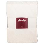 Miss Lucy plaid/deken Carla 170 x 210 cm beige, Huis en Inrichting, Woonaccessoires | Plaids en Woondekens, Ophalen of Verzenden