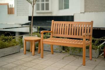 Teakea Teakhouten Tuinset Beaufort – 2-zits Bank 120 cm + beschikbaar voor biedingen