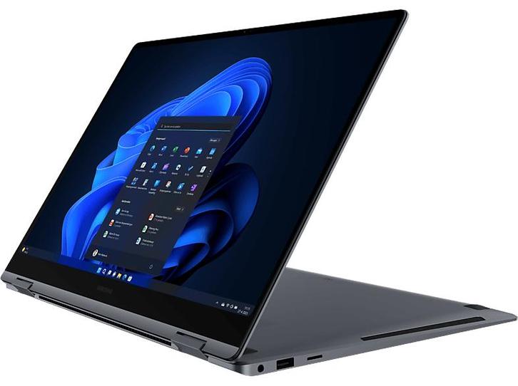 Samsung - Galaxy Book4 Pro 360 Grijs - 16 inch - Grijs, Computers en Software, Windows Laptops, Minder dan 2 Ghz, 16 inch, Qwerty