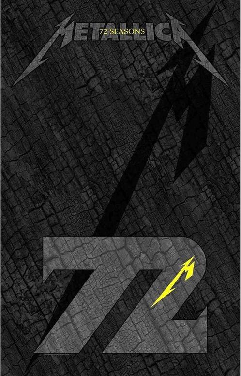 Metallica - Charred M72 Textielposter officiële merchandise, Verzamelen, Muziek, Artiesten en Beroemdheden, Poster, Artwork of Schilderij