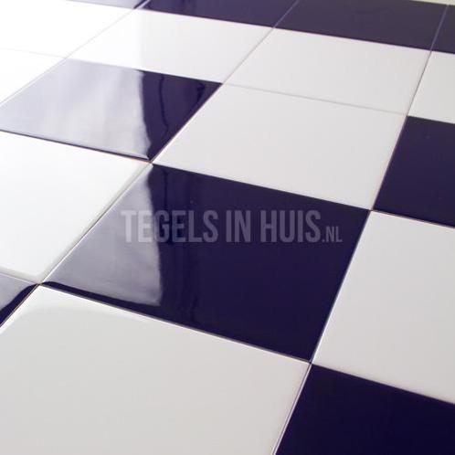 Wandtegels azul cobalto glans donker blauw 15x15 wandtegel, Doe-het-zelf en Verbouw, Tegels, Wandtegels, Nieuw, 10 m² of meer