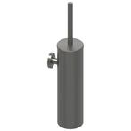 Toiletborstelgarnituur IVY Wandmodel Geborsteld Metal Black, Ophalen of Verzenden, Nieuw, Bad