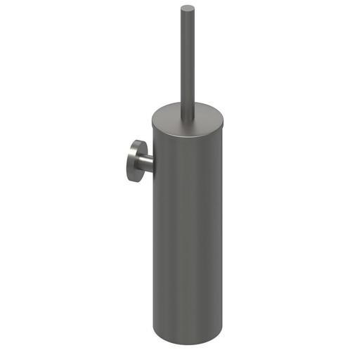 Toiletborstelgarnituur IVY Wandmodel Geborsteld Metal Black, Doe-het-zelf en Verbouw, Sanitair, Bad, Nieuw, Ophalen of Verzenden