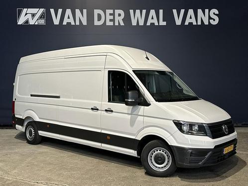 Volkswagen Crafter 2.0 TDI 140pk L4H4 L3H3 Hoog dak Euro6 Ai, Auto's, Bestelauto's, Dealer onderhouden, Lease, Zwart, Handgeschakeld