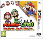 Mario & Luigi: Paper Jam Bros 3DS Garantie & snel in huis!, Spelcomputers en Games, Ophalen of Verzenden, Zo goed als nieuw