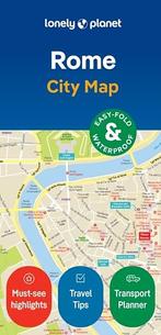 Stadsplattegrond Rome City Map | Lonely Planet, Boeken, Nieuw, Verzenden