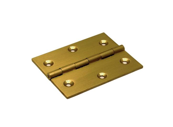 DX SMAL SCHARNIER 50X40 MM MESSING VASTE MESSING PEN, Doe-het-zelf en Verbouw, Deuren en Horren, Verzenden