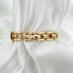 8 Krt. Fantasie schakel armband | 18 cm (gouden armband), Sieraden, Tassen en Uiterlijk, Antieke sieraden, Ophalen of Verzenden