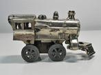 Morishita, Japan - 1920s Metalen Vloertrein / Floortrain,, Antiek en Kunst, Antiek | Speelgoed