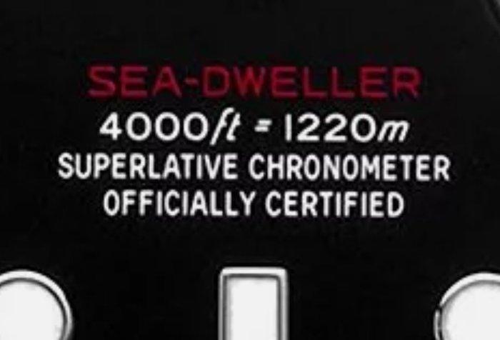 Rolex - Sea-Dweller RED LINE 4000ft/1220m - Zonder, Sieraden, Tassen en Uiterlijk, Horloges | Heren