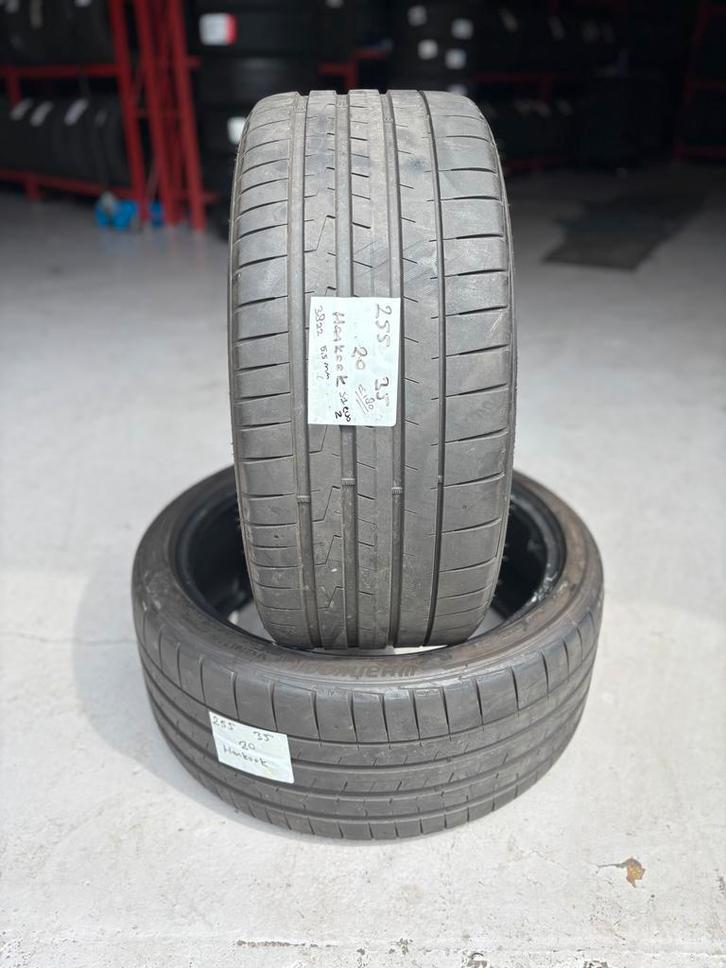 255/35/20 HANKOOK S1EVO2 5,5MM 2 STUKS 180,- (3822), Auto-onderdelen, Banden en Velgen, 20 inch, BOVAG lid, Stiba lid, Erkend duurzaam