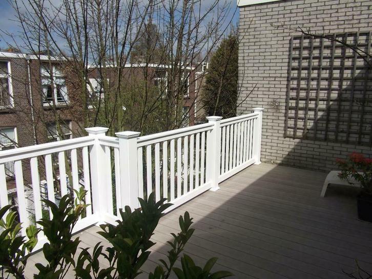 Kunststof hekwerk balkonhek Balustrade Terras overkapping, Tuin en Terras, Overige Tuin en Terras, Nieuw, Ophalen of Verzenden