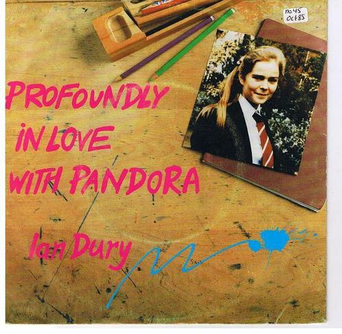 Single - Ian Dury - Profoundly In Love With Pandora, Cd's en Dvd's, Vinyl | Overige Vinyl, Zo goed als nieuw, Verzenden
