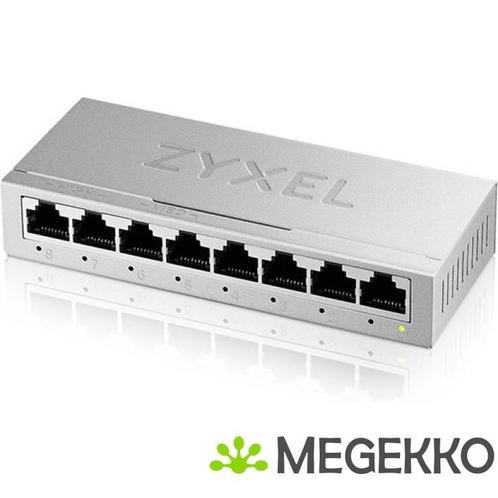 Zyxel GS-108BV5-EU0101F netwerk-switch Unmanaged L2 Gigabit, Computers en Software, Netwerk switches, Nieuw, Verzenden