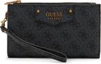 Guess Eco Brenton SLG LRG Dames Portemonnee - Coal Logo, Verzenden, Nieuw