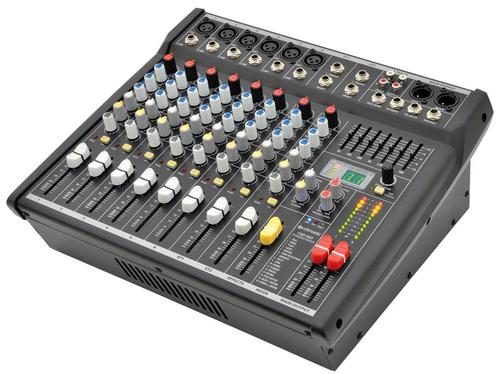 Citronic CSP-410 Stage Mixer Met Versterker 400W, Muziek en Instrumenten, Microfoons, Overige typen, Nieuw, Verzenden