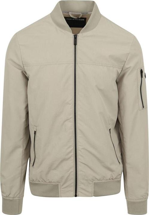 No Excess Jas Bomber Beige maat 3XL Heren, Kleding | Heren, Jassen | Winter, Beige, Nieuw, Overige maten, Verzenden