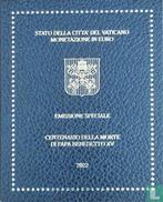 Vaticaan jaarset 2022 100th anniversary Death of Pope Be..., Postzegels en Munten, Munten | Europa | Euromunten, Verzenden, Vaticaanstad