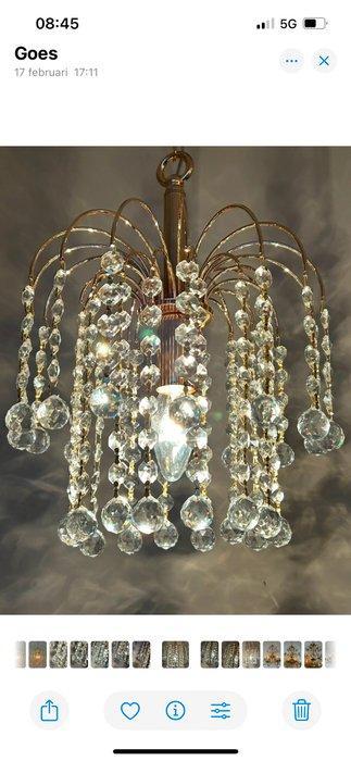 Kroonluchter (2) - Verguld, Swarovski Crystals, Antiek en Kunst, Curiosa en Brocante
