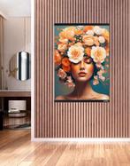 Limited Edition Canvas met lijst | Floral Serenity, Huis en Inrichting, Woonaccessoires | Schilderijen, Tekeningen en Foto's, Nieuw