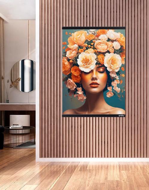 Limited Edition Canvas met lijst | Floral Serenity, Huis en Inrichting, Woonaccessoires | Schilderijen, Tekeningen en Foto's, Foto of Poster