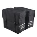 Voltano Dubbele Fietstas XL Zwart, Verzenden, Nieuw