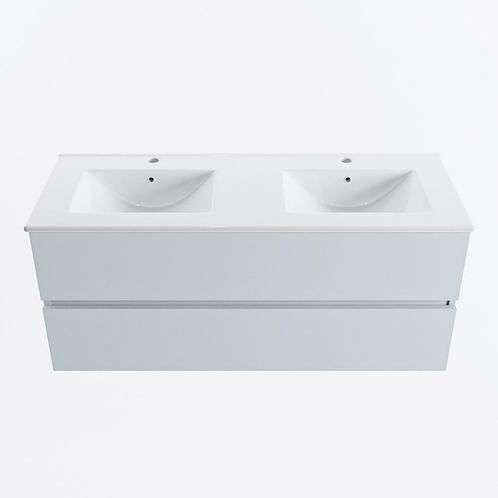 MONDIAZ VICA 120cm badmeubel onderkast Clay 2 lades., Doe-het-zelf en Verbouw, Sanitair, Bad, Nieuw, Ophalen of Verzenden
