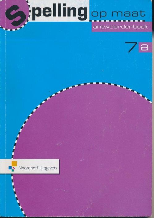Spelling op Maat versie 2 Antwoordenboek 7A, Boeken, Schoolboeken, Nieuw, Verzenden