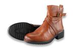 Nelson Biker Boots in maat 38 Rood | 10% extra korting, Kleding | Dames, Schoenen, Verzenden, Overige typen, Zo goed als nieuw