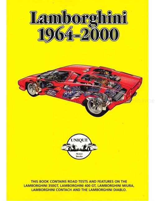 LAMBORGHINI 1964 - 2000, Boeken, Auto's | Boeken