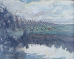 Alois De Laet (1866-1949) - Landschap met schapen -, Antiek en Kunst, Kunst | Schilderijen | Klassiek