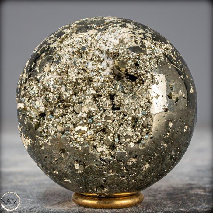 Eerste Kwaliteit Natuurlijke Gouden Pyriet Bol- 752.94 g, Antiek en Kunst, Curiosa en Brocante