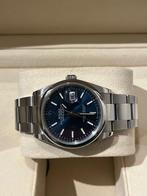 Rolex Datejust 36 Blue Dial – Ref. 126200 – Watch + Box, Staal, Gebruikt, Polshorloge, Rolex