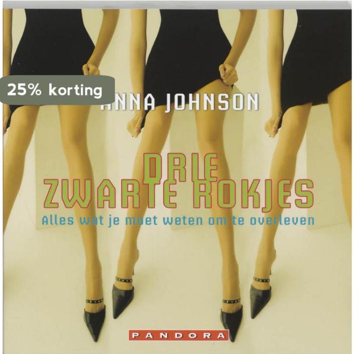 Drie zwarte rokjes / Pandora pockets 9789025419776, Boeken, Romans, Gelezen, Verzenden
