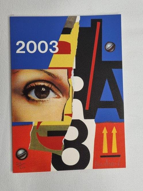Peter Klasen (1935) - Sérigraphie originale signée numérotée, Antiek en Kunst, Antiek | Overige Antiek