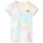 vidaXL Kindershirt 128 meerkleurig, Kinderen en Baby's, Verzenden, Nieuw