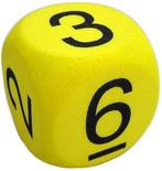 Grote Reken Dobbelsteen Getallen (5 cm) | Koplow Games -, Hobby en Vrije tijd, Verzenden, Nieuw